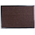 фото Коврик придверный ворс резиновая основа 50*80 2-х полосный коричневый